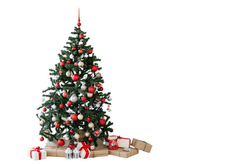 Árvore de Natal decorada — produto Grupo 3G